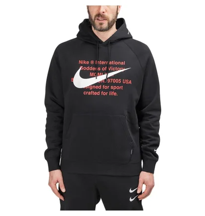 Nike Swoosh Hoodie (Schwarz)
