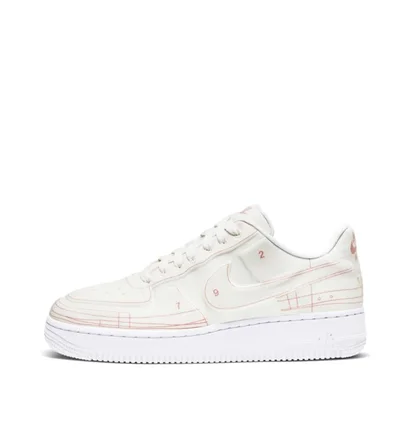 Nike WMNS Air Force 1 '07 LX (Weiß / Rot)