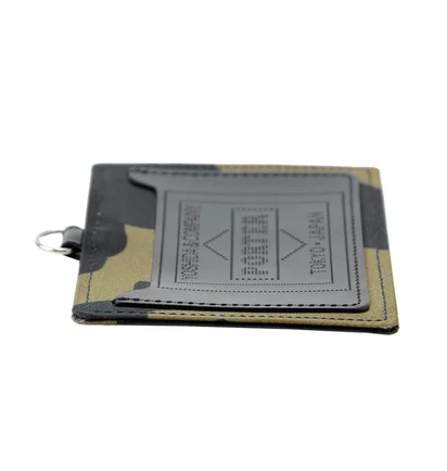 Porter by Yoshida Camouflage Wallet ID Case (Khaki)