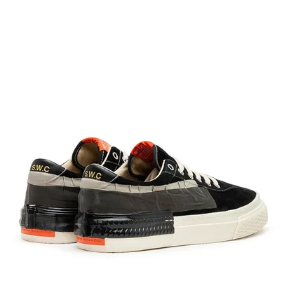 Stepney Workers Club x Studio Hagel Dellow EXP 1 Low (Schwarz)