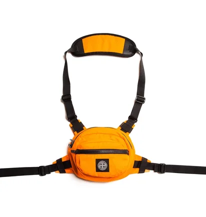 Stone Island Bumbag (Orange)