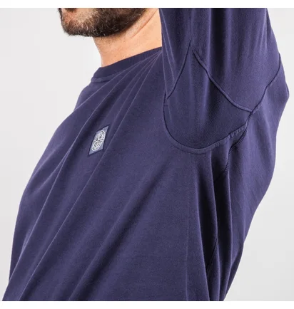 Stone Island Fissato Dye Treatment LS (Navy)
