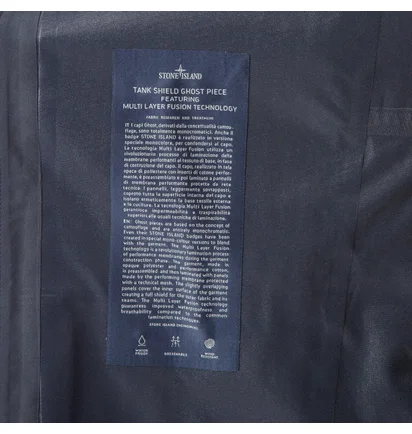 Stone Island Ghost Coat (Navy)
