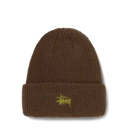 Stüssy Basic Cuff Beanie (Braun)
