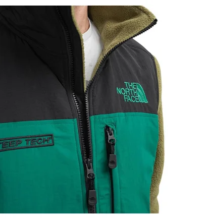 The North Face Steep Tech 1/2 Zip Pullover (Olive / Schwarz)