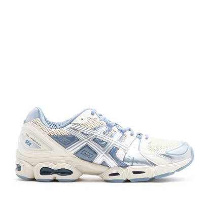 Asics x Wind and Sea Gel-Nimbus 9 (Beige / Silber)