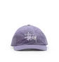 Stüssy Bio Washed Big Logo Low Pro Cap (Lavendel)