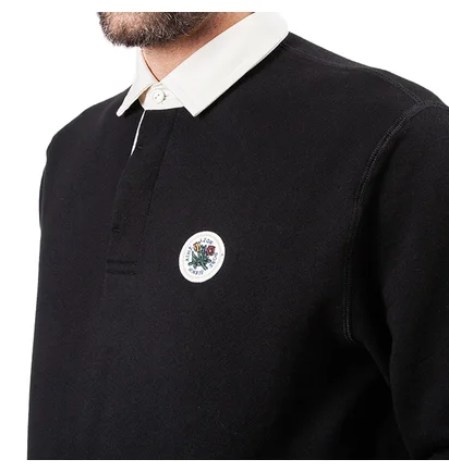 Aimé Leon Dore Kanga Rugby Sweatshirt (Schwarz)