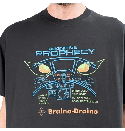 Brain Dead Cognitive Prophecy T-Shirt (Schwarz)
