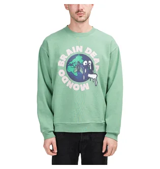 Brain Dead Mondo Crewneck (Grün)