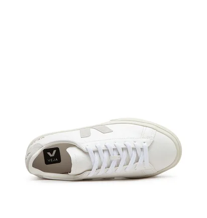 Veja WMNS Campo Chromefree Leather (Weiß / Beige)