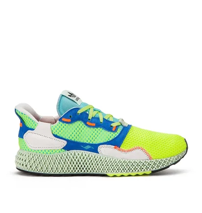 adidas ZX 4000 4D (Gelb / Grün / Blau)