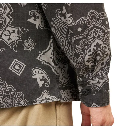 Carhartt WIP Longsleeve Verse Shirt (Schwarz)