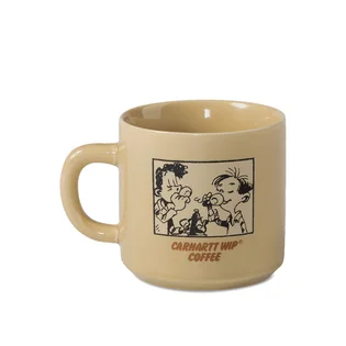 Carhartt WIP Coffee Mug (Beige / Schwarz)