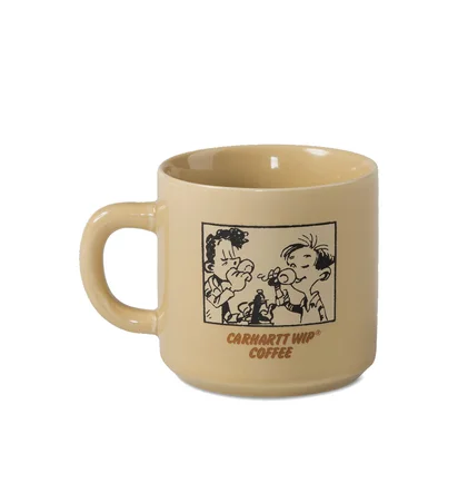 Carhartt WIP Coffee Mug (Beige / Schwarz)