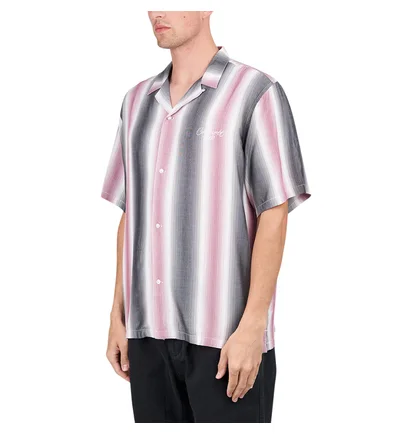 Carhartt WIP S/S Dashner Shirt (Grau / Pink)