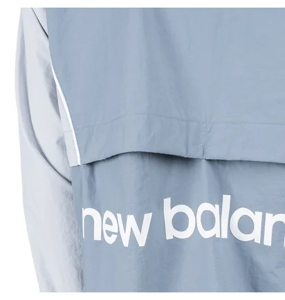 New Balance Athletics Windbreaker (Graublau)