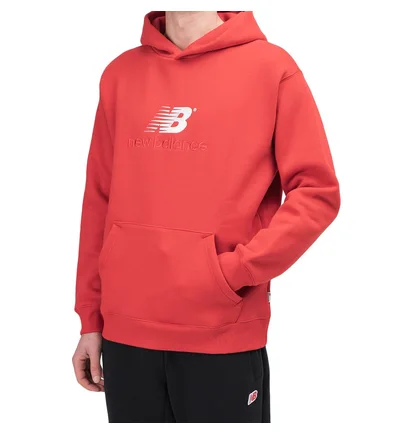 New Balance MT93519 Athletics Premium Archive Hoodie (Rot)
