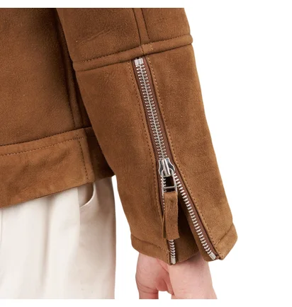 Norse Projects Elliot Shearling Jacket (Camel)
