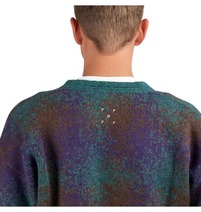 Pop Trading Company Knitted Cardigan (Multi)