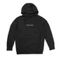 Raised by Wolves Box Logo Hoodie (Schwarz)