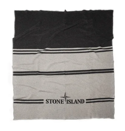 Stone Island Blanket (Grau / Schwarz)