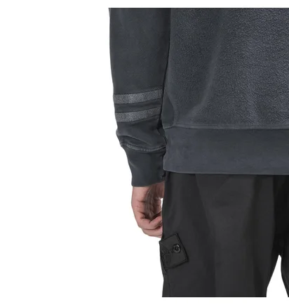 Stone Island DYE Treatment Sweat Shirt (Schwarz)