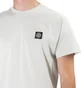 Stone Island Small Logo Patch T-Shirt (Hellgrau)