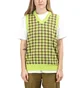 Stüssy WMNS Melange Checker Sweater Vest (Lime)