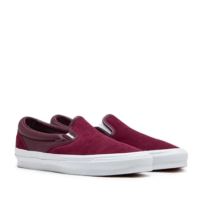 Vans Vault UA OG Classic Slip-On LX (Weinrot)
