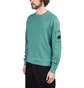 C.P. Company Cotton Fleece Resist Dyed Sweatshirt (Grün)