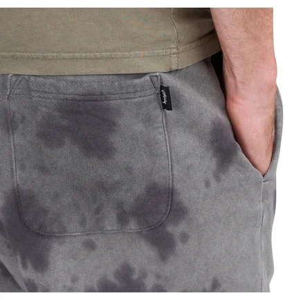 Stüssy Crystal Wash Fleece Pant (Schwarz)