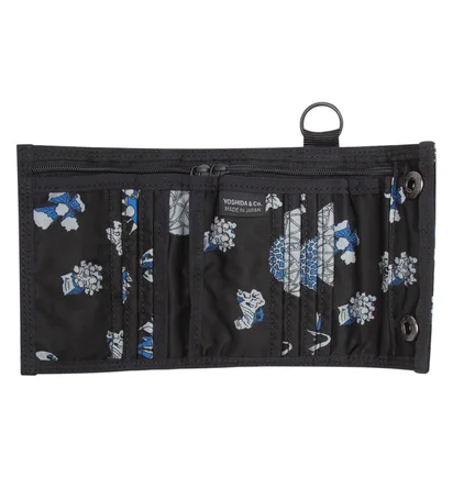 Porter by Yoshida x Will Sweeney Strap Wallet (Schwarz)