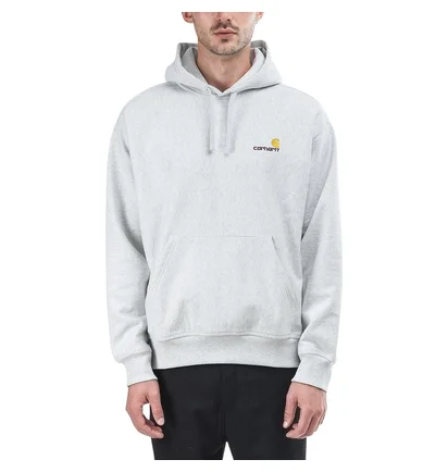 Carhartt WIP American Script Hoodie (Hellgrau)