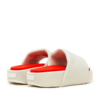 adidas Y-3 Slide 'White' (Weiß / Rot)