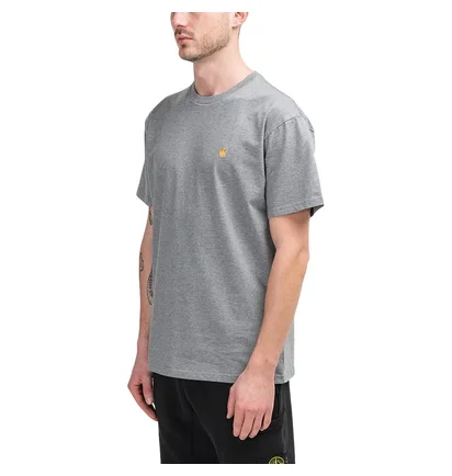 Carhartt WIP S/S Chase T-Shirt (Dunkelgrau)