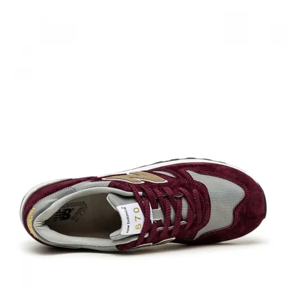 New Balance M670 BGW 'Made in England' (Burgundy / Grau)