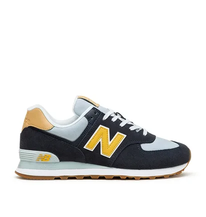 New Balance ML574 NA2 (Grau / Gelb)