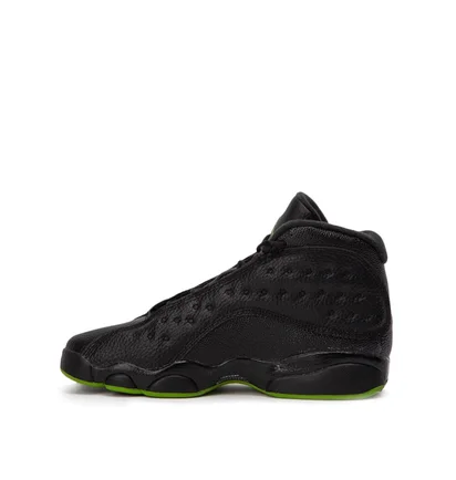Nike Air Jordan XIII Retro BG (Schwarz / Grün)