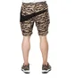 Nike NSW Printed Swoosh Woven Shorts (Khaki / Schwarz)