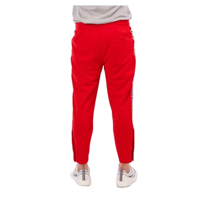 Nike NSW Taped Poly Pants (Rot / Weiß)