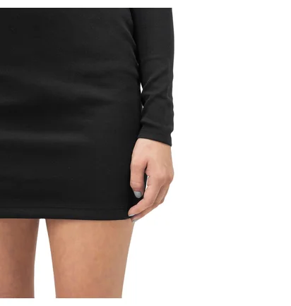 Nike WMNS Long-Sleeve Dress (Schwarz)