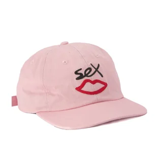 Sex Skateboards Sex Logo 6 Panel Cap (Pink)