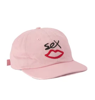 Sex Skateboards Sex Logo 6 Panel Cap (Pink)