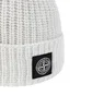 Stone Island Geelong Wool Patch Beanie (Grau)