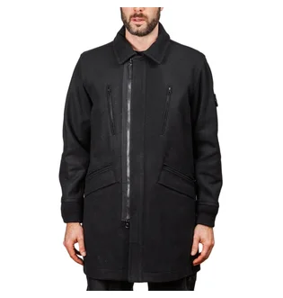 Stone Island Panno Speciale Coat (Schwarz)