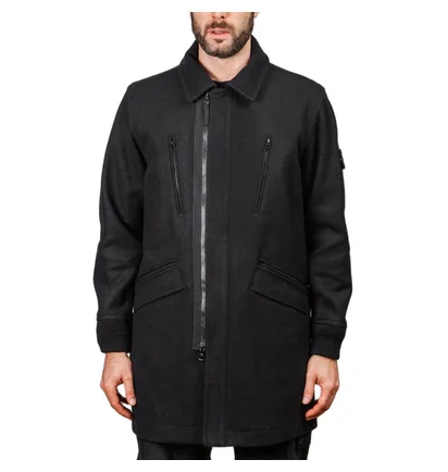 Stone Island Panno Speciale Coat (Schwarz)