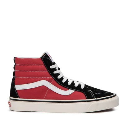 Vans SK8-Hi 38 DX Anaheim Factory (OG Schwarz / Rot)