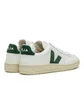 Veja V-12 Leather (Weiß / Grün)