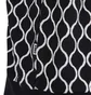 Obey Windmere Jaquard LS Polo (Schwarz / Weiß)